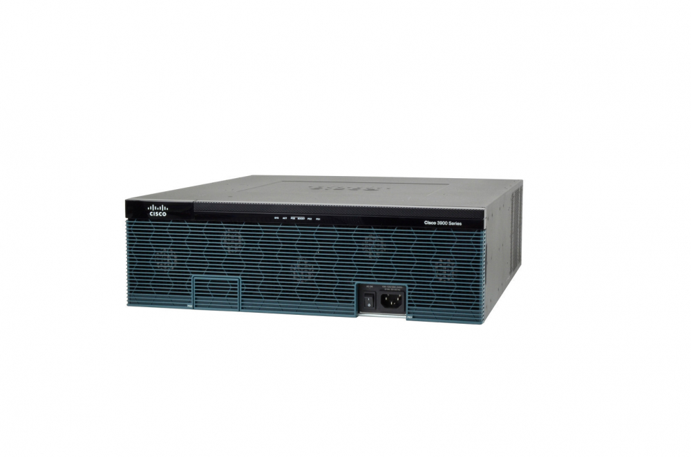 Cisco 3945E Voice Security Bundle - Router - Sprach- / Faxmodul 