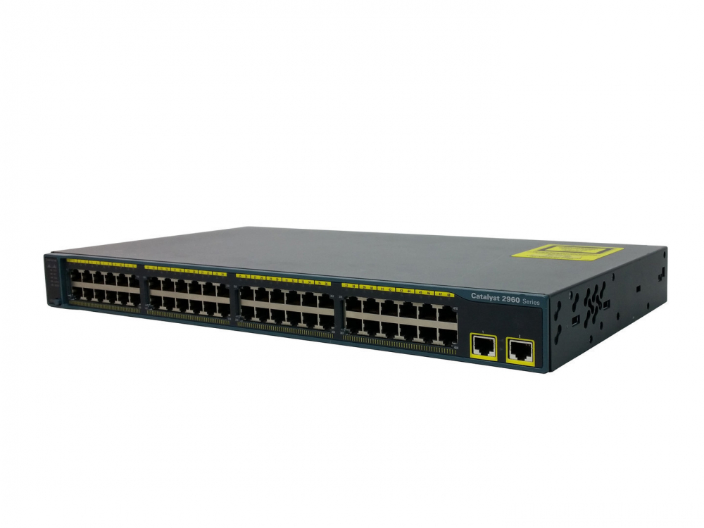 Cisco Catalyst 2960-48TT - Switch - managed - 48 x 10/100 + 2 x 10/100/1000 