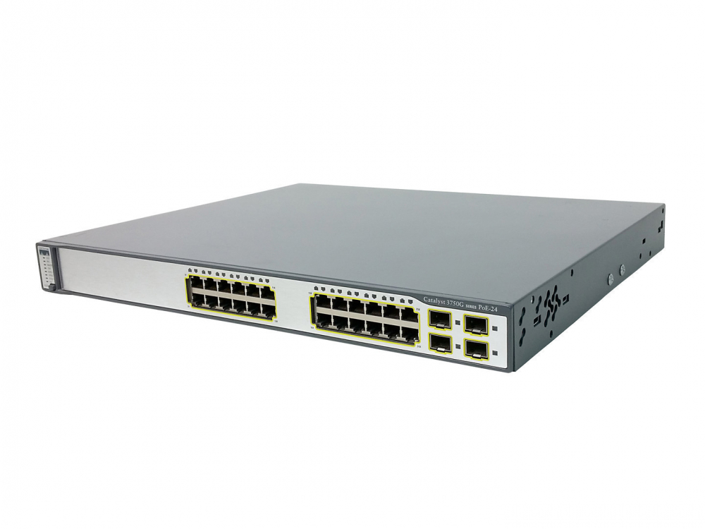 Cisco WS-C3750G-24PS-S Switch 