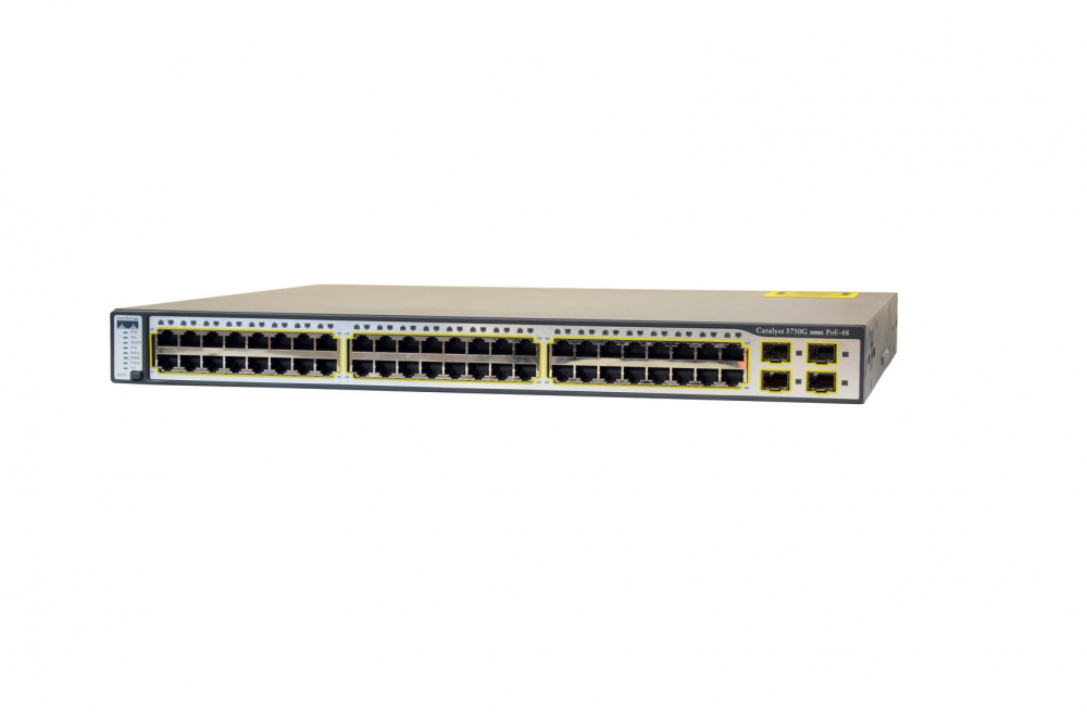 Cisco WS-C3750G-48PS-S Switch 