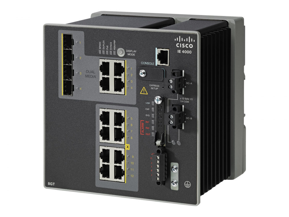 Cisco IE-4000-8GT4G-E Switch 