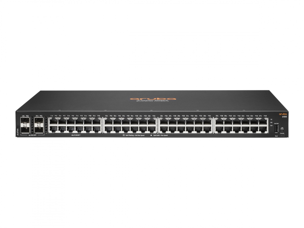 Aruba 6100 48G 4SFP+ Switch (JL676A) bei ITFORTADE.COM