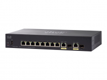 Cisco Small Business SF352-08P-K9 - Switch - L3 - managed - 8 x 10/100 (PoE+) 